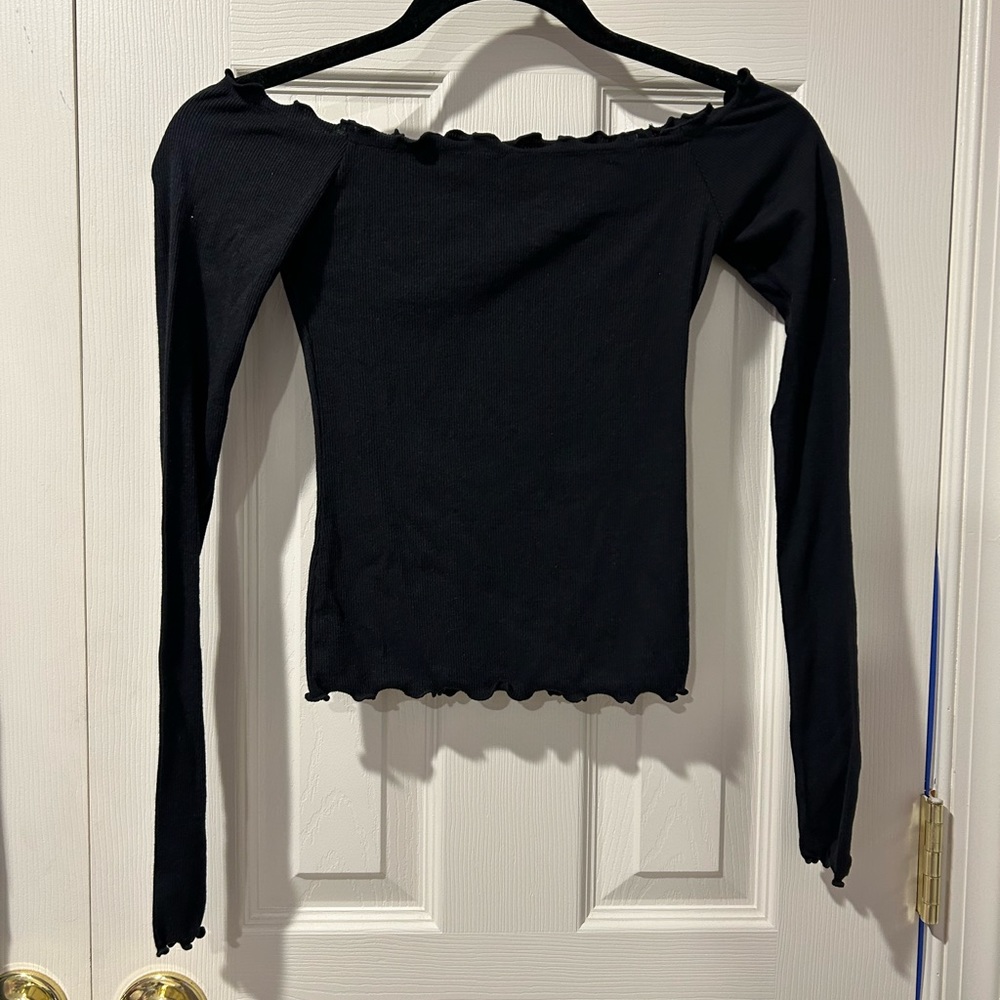 Off-the-Shoulder Cropped Top